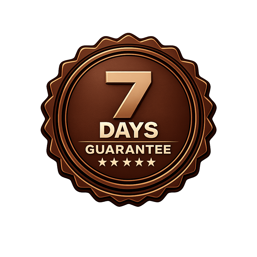 7-day guarantee